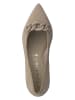 Tamaris Leder-Pumps in Beige 