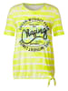Cecil Shirt in Gelb/ Weiß
