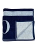 Le Comptoir de la Plage Strandtuch "Relax - Oceanside" in Blau/ Weiß - (L)180 x (B)140 cm