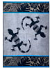 Le Comptoir de la Plage Strandtuch "Vacancia - Escondido" in Grau - (L)180 x (B)140 cm