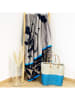 Le Comptoir de la Plage Strandtuch "Vacancia - Escondido" in Grau - (L)180 x (B)140 cm