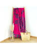 Le Comptoir de la Plage Ręcznik plażowy w kolorze różowym - 180 x 140 cm