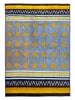 Le Comptoir de la Plage Ręcznik plażowy w kolorze jasnoszaro-żółtym - 180 x 140 cm