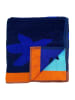 Le Comptoir de la Plage Strandtuch "Bora Bora - Algas" in Dunkelblau - (L)180 x (B)140 cm