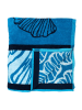 Le Comptoir de la Plage Strandtuch "Bora Bora - Mallorca" in Hellblau - (L)180 x (B)140 cm