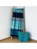Le Comptoir de la Plage Ręcznik plażowy w kolorze niebiesko-błękitnym - 170 x 90 cm