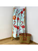 Le Comptoir de la Plage Ręcznik plażowy "Sabbia" w kolorze turkusowo-czerwonym - 170 x 90 cm