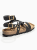 BACKSUN Sandały "Armidale" w kolorze czarnym