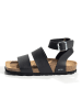 BACKSUN Sandały "Soria" w kolorze czarnym