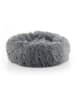 InnovaGoods Anti-Stress-Tierbett in Grau - Ø40 x (H)16 cm