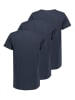 Authentic Style 3er-Set: Shirts in Dunkelblau