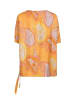 LIEBLINGSSTÜCK Bluzka "Esila" w kolorze pomarańczowo-żółto-białym