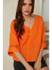 Rodier Lin Linnen blouse oranje