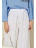 Rodier Lin Lniane spodnie w kolorze białym