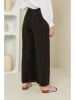 Rodier Lin Lniane spodnie w kolorze czarnym