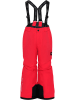 LEGO Spodnie narciarskie "Powai 708" w kolorze czerwonym