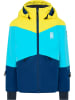 LEGO Ski-/snowboardjas "Jested 708" geel/blauw/donkerblauw