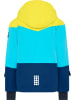 LEGO Ski-/ Snowboardjacke "Jested 708" in Gelb/ Blau/ Dunkelblau