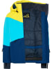 LEGO Kurtka narciarska "Jested 708" w kolorze granatowo-niebiesko-żółtym