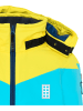 LEGO Ski-/ Snowboardjacke "Jested 708" in Gelb/ Blau/ Dunkelblau