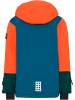 LEGO Ski-/ Snowboardjacke "Jesse 701" in Dunkelgrün/ Orange/ Blau