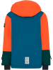 LEGO Ski-/snowboardjas "Jesse 701" donkergroen/oranje/blauw