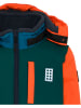 LEGO Ski-/ Snowboardjacke "Jesse 701" in Dunkelgrün/ Orange/ Blau