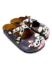 Calceo Clogs donkerblauw/meerkleurig