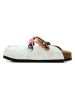 Calceo Clogs crème/meerkleurig