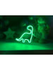 Woody Kids Tafellamp "Dinosaur" transparant - (B)20 x (H)15 cm
