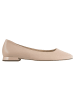 Högl Leder-Ballerinas "Squared" in Beige