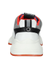 Steve Madden Sneakers in Weiß/ Schwarz/ Orange