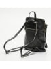 Victor & Hugo Paris Leder-Rucksack "Melania" in Schwarz - (B)27,5 x (H)24,5 x (T)9 cm