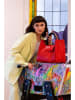Victor & Hugo Paris Leder-Henkeltasche "Ana" in Rot (B)35 x (H)27 x (T)13,5 cm