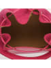 Victor & Hugo Paris Leder-Schultertasche "Livy" in Pink - (B)21,5 x (H)27 x (T)15 cm