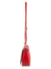 Victor & Hugo Paris Leder-Umhängetasche "Ruth" in Rot - (B)26 x (H)20 x (T)8 cm
