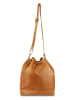 Victor & Hugo Paris Leren schoudertas "Cerise" camel - (B)33 x (H)28 x (D)14 cm