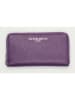Victor & Hugo Paris Leder-Geldbörse "Kaya" in Lila - (B)19,5 x (H)10,5 cm