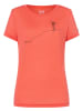 super.natural Shirt "Happy on the top" oranje