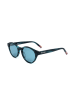 Missoni Damen-Sonnenbrille in Dunkelgrün/ Blau