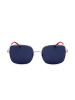 Missoni Damen-Sonnenbrille in Silber/ Dunkelblau