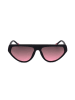 DKNY Damskie okulary przeciwsłoneczne w kolorze czarno-różowym