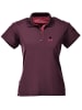 Maul Sport Functioneel poloshirt "Aeschi" pruimkleurig