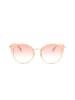 Longchamp Damskie okulary przeciwsłoneczne w kolorze złoto-brzoskwiniowo-jasnoróżowym