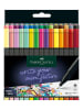 Faber-Castell Flamastry (30 szt.) "Finepen Grip"
