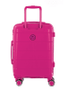 GYL Hardcase-Trolley in Pink - (B)32 x (H)55 x (T)22 cm