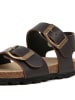 BABUNKERS Family Leder-Sandalen in Braun