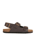BABUNKERS Family Leren sandalen bruin