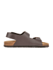 BABUNKERS Family Skórzane sandały w kolorze brązowym