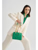 Lucky Bees Schultertasche in Grün - (B)23 x (H)20 x (T)16 cm